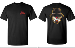 Black Cigar Clowns Logo T shirt